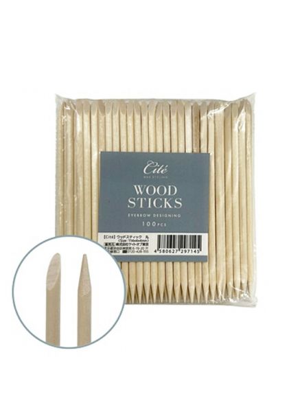 Wood Stick Round 100pcs