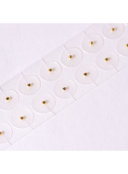 Earlobe Acupressure Stickers Gold 1 Sheet